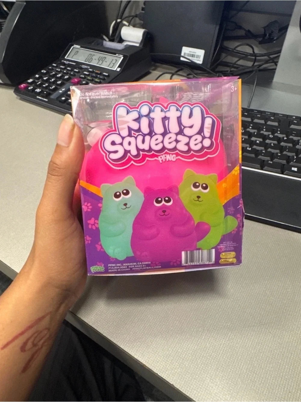 Squeeze swipe squish